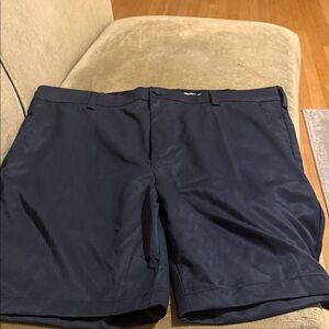 Amazon Essentials Men's Dark Blue Flat Front Shorts